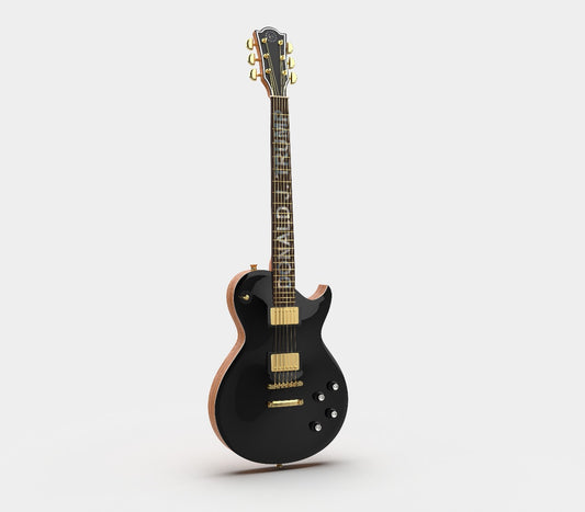 Donald J. Trump Black Electric Guitar