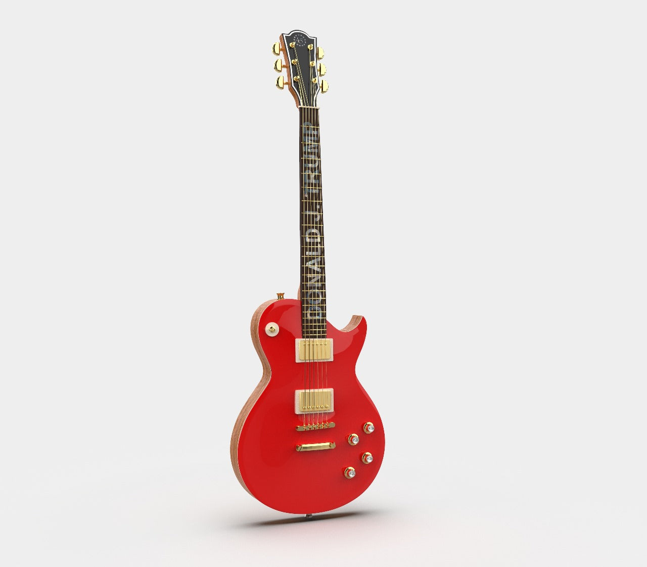 Cherry Red Electric Guitar Vintage VS6 ReIssued Electric Guitar
