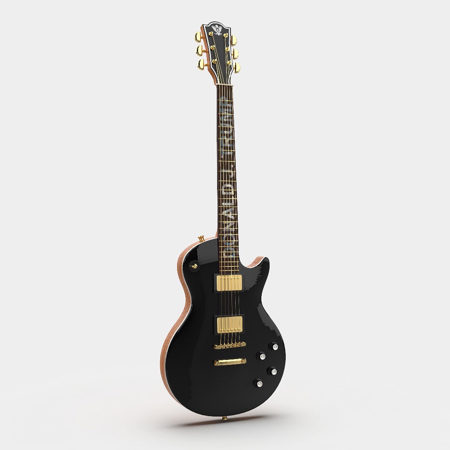 Donald J. Trump Black Electric Guitar